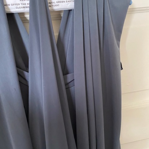 TwoBirds Charcoal Bridesmaid Dress - Picture 5 of 7